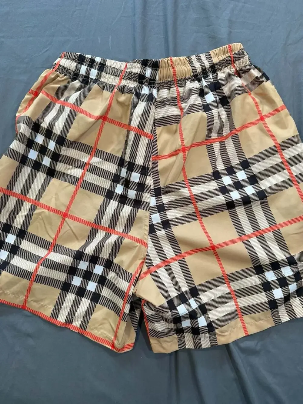 Burberry Men's Vintage Check Swim Trunks